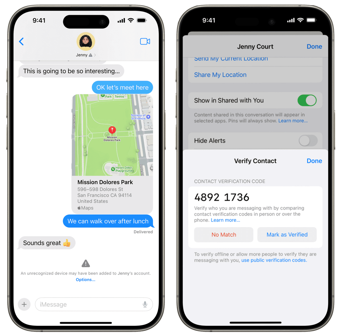 Blog - Advancing iMessage security: iMessage Contact Key Verification -  Apple Security Research