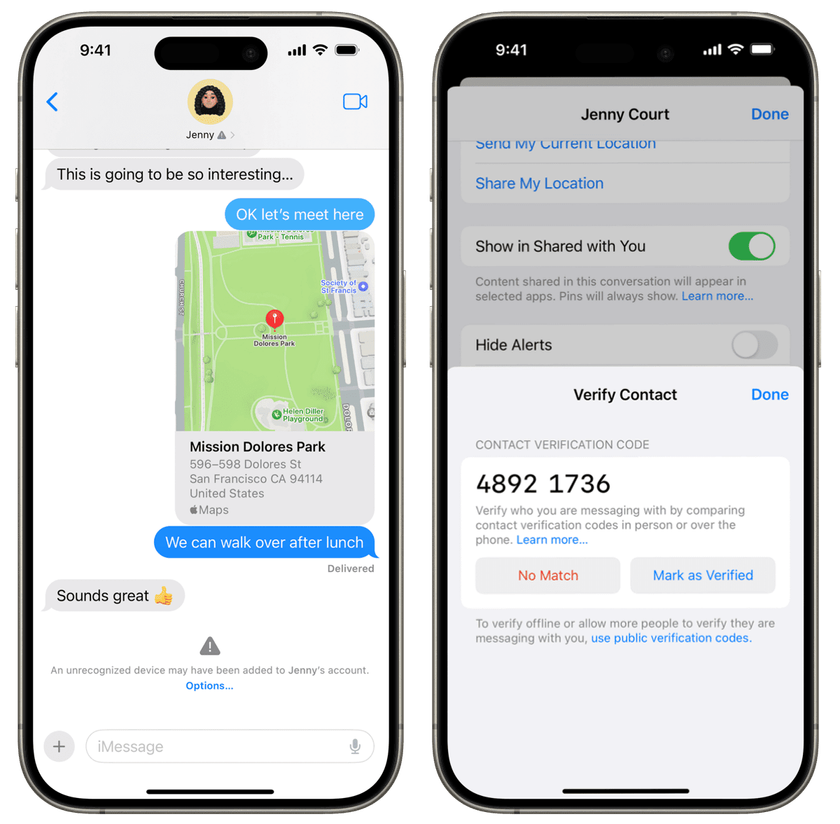 Blog - Advancing IMessage Security: IMessage Contact Key Verification ...